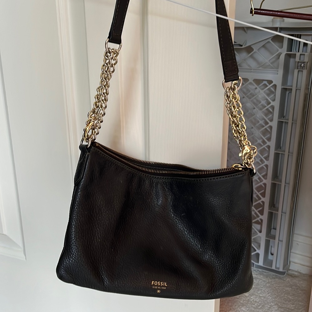 Black Fossil purse